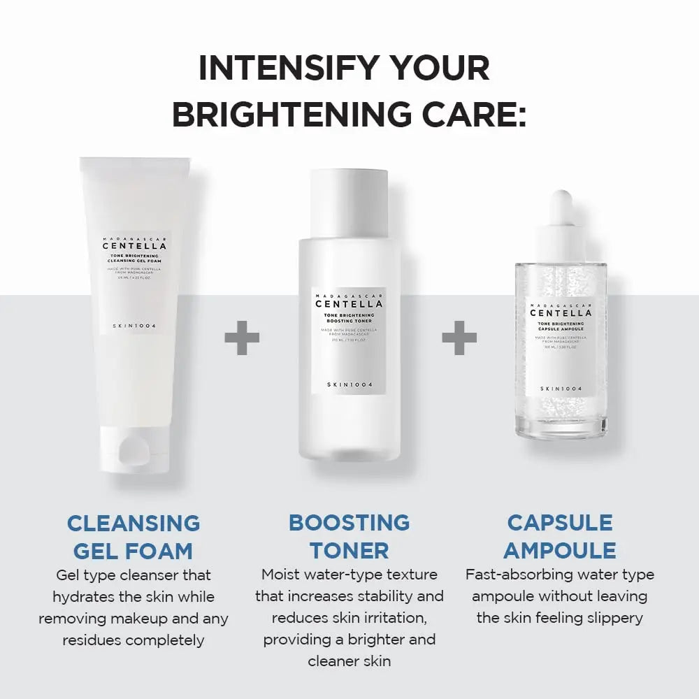 SKIN 1004 Brightening Collection With Madagascar Centella