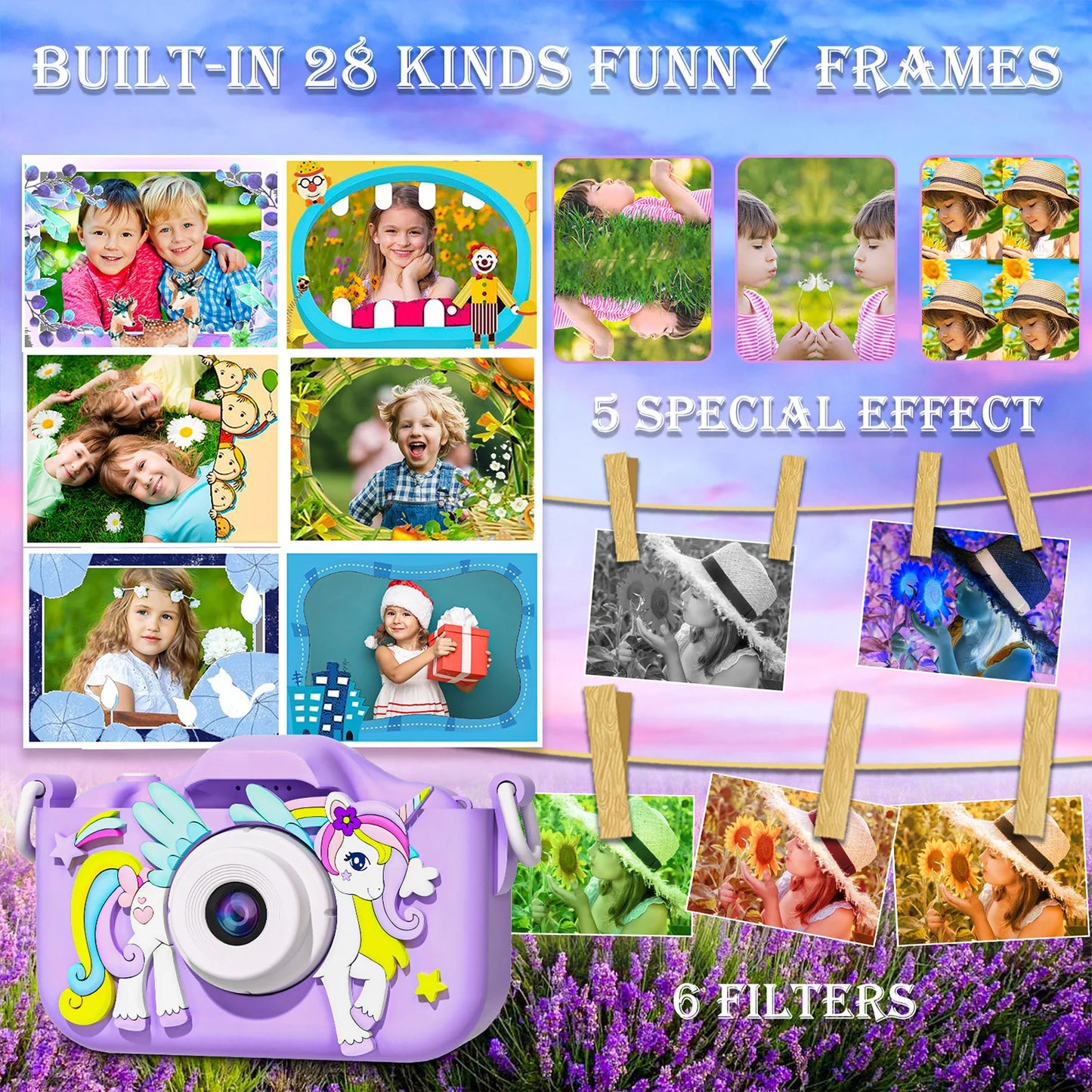Kids Mini Digital Camera HD1080