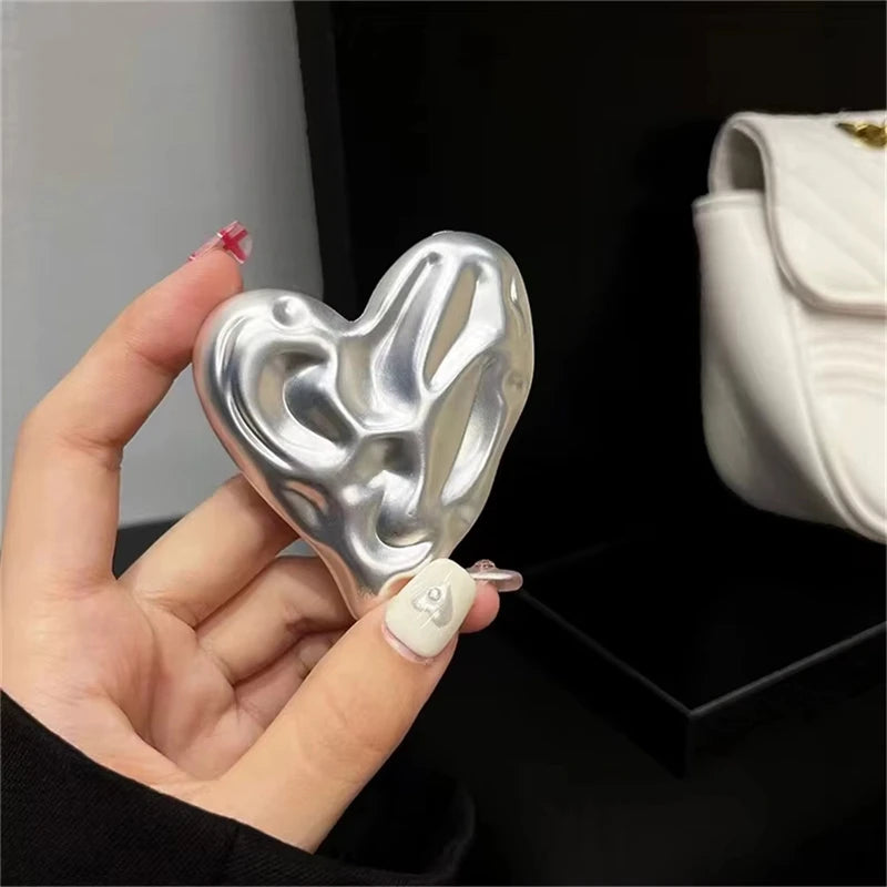 ''Luxury Metal Heart'' Universal Phone Grip