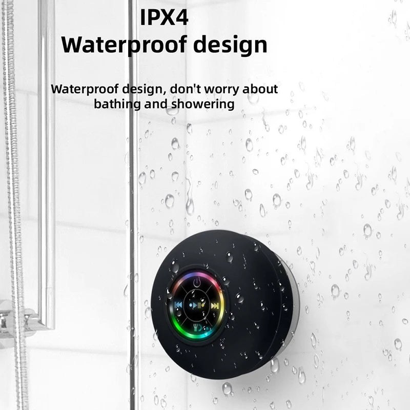 IPX4 Waterproof Wireless Shower Speaker
