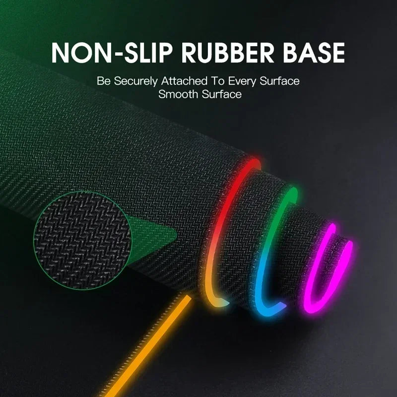 Magnetic Wireless Charging RGB Luminous Mouse Pad
