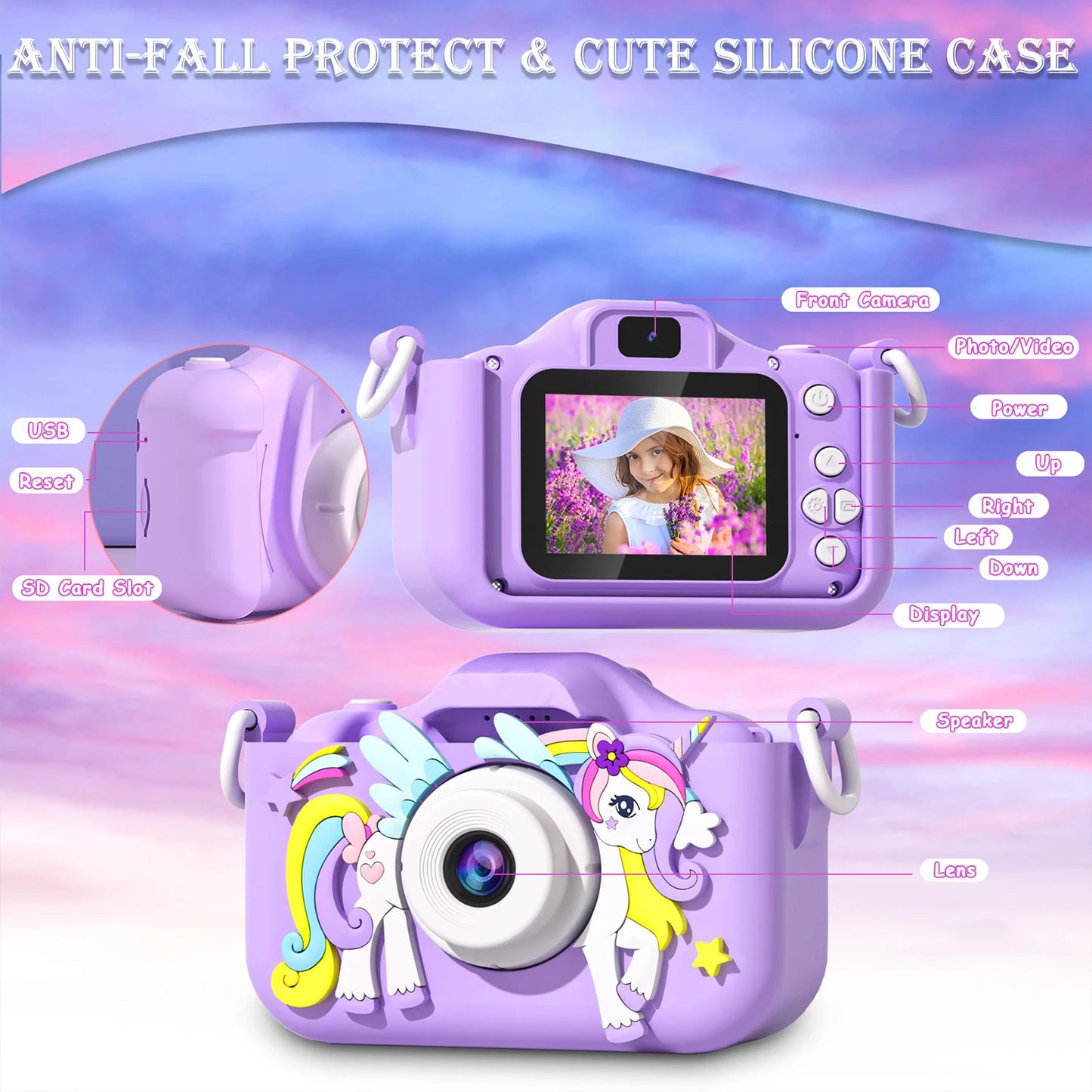 Kids Mini Digital Camera HD1080