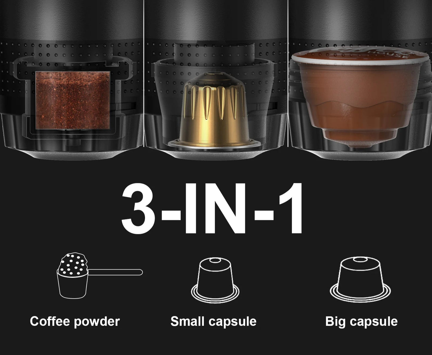 Wireless Portable Espresso Coffee Machine