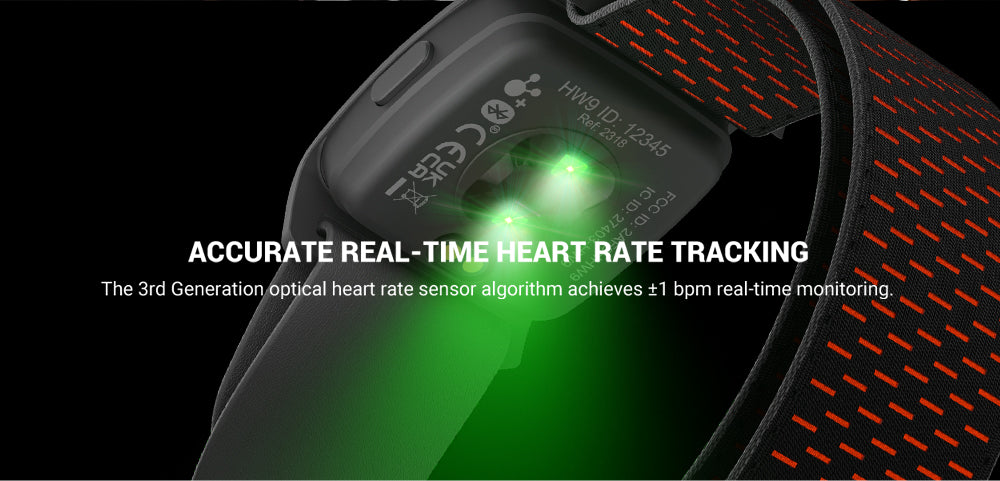 COOSPO HW9 Armband Heart Rate Monitor with HR Zones