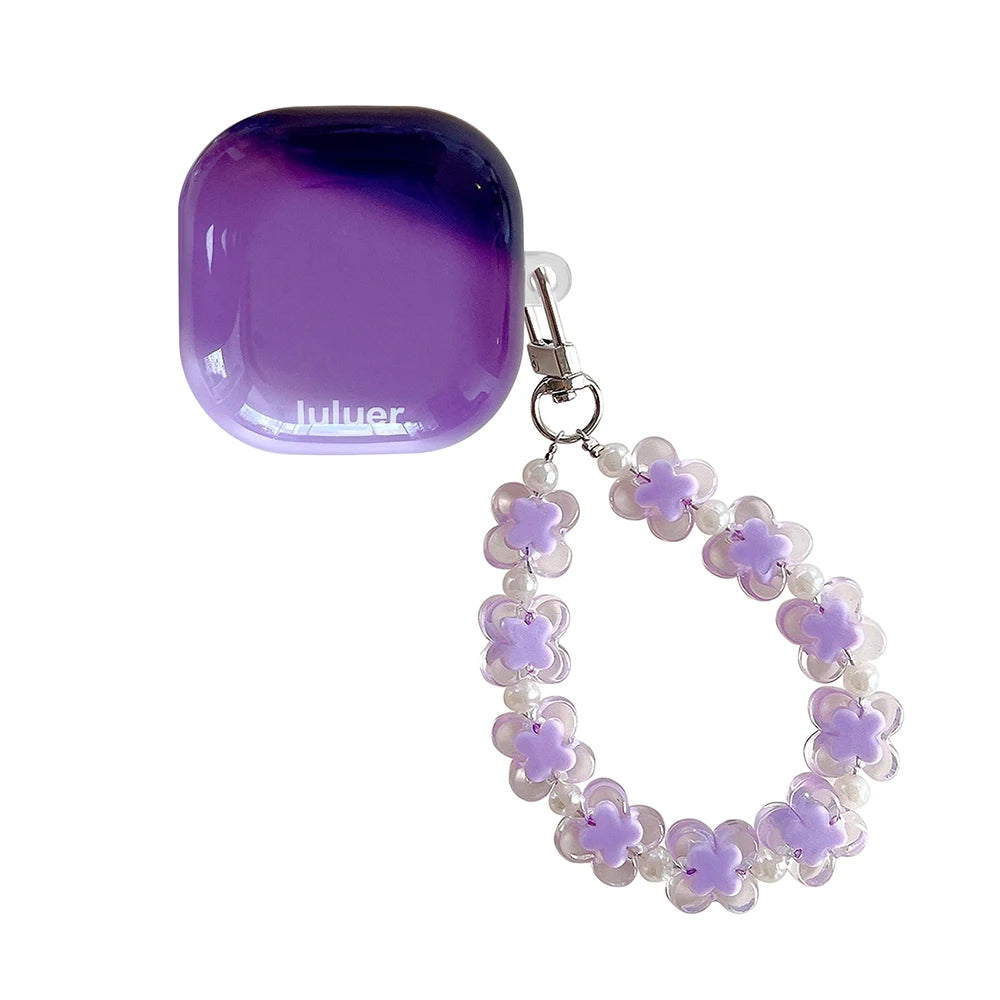 ''Marble and Beads'' Protection Case For Galaxy Buds