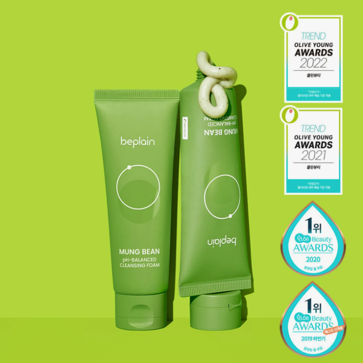 Beplain Mung Bean Cleanser SET