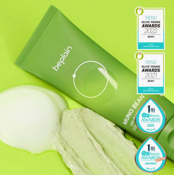 Beplain Mung Bean Cleanser SET