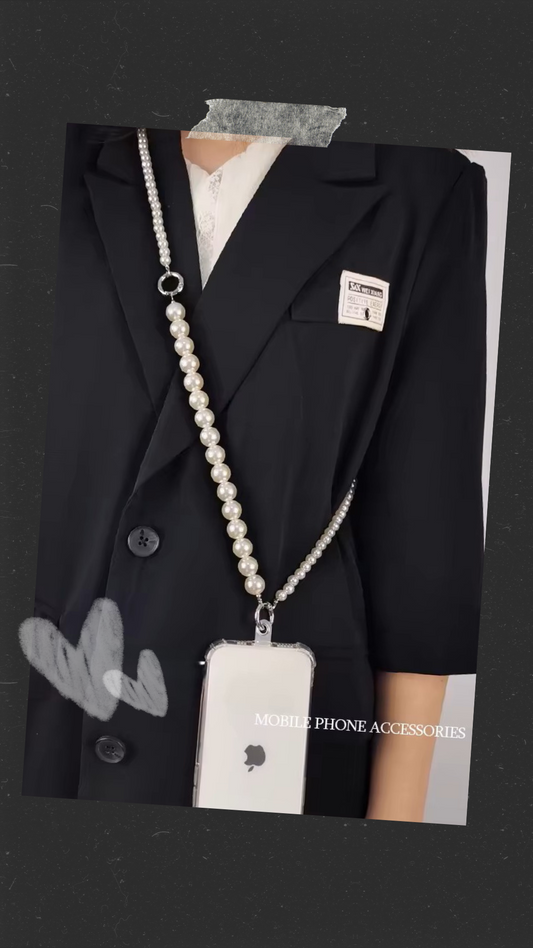 Pearl Crossbody Lanyard