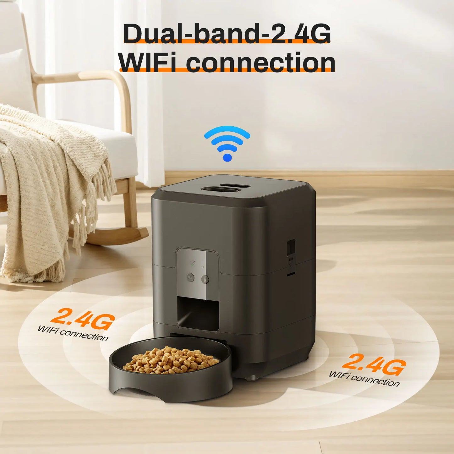 Wi-Fi Automatic Pet Feeder 2L