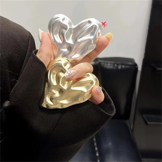 ''Luxury Metal Heart'' Universal Phone Grip