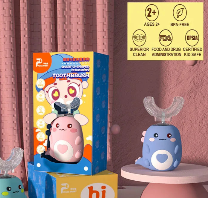 U-Shaped Electric Toothbrush for Kids