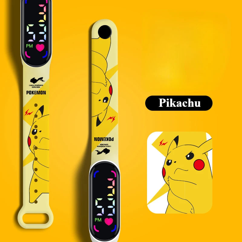 Pokemon Strap LED Watch