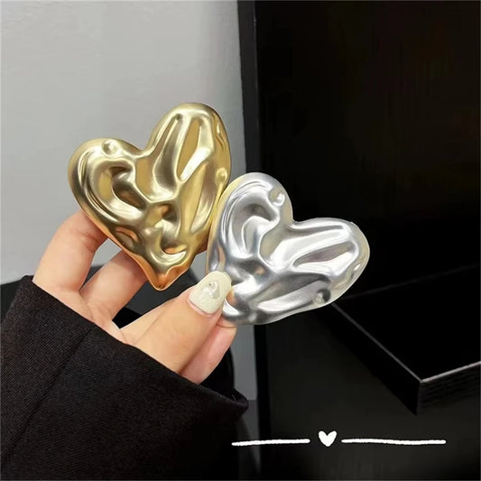 ''Luxury Metal Heart'' Universal Phone Grip