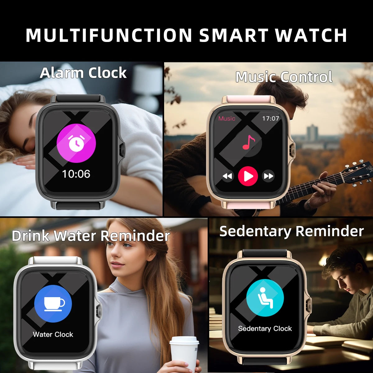 1.83'' Smart Watch For iPhone & Android