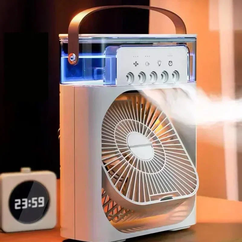 Portable Air Cooler - Humidifier with LED Lights