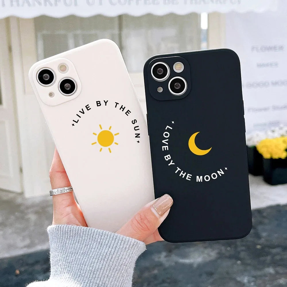 ''Sun & Moon'' Couple Cases For iPhone