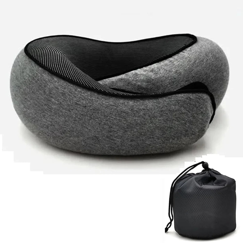 Portable Neck Pillow With Memory Foam