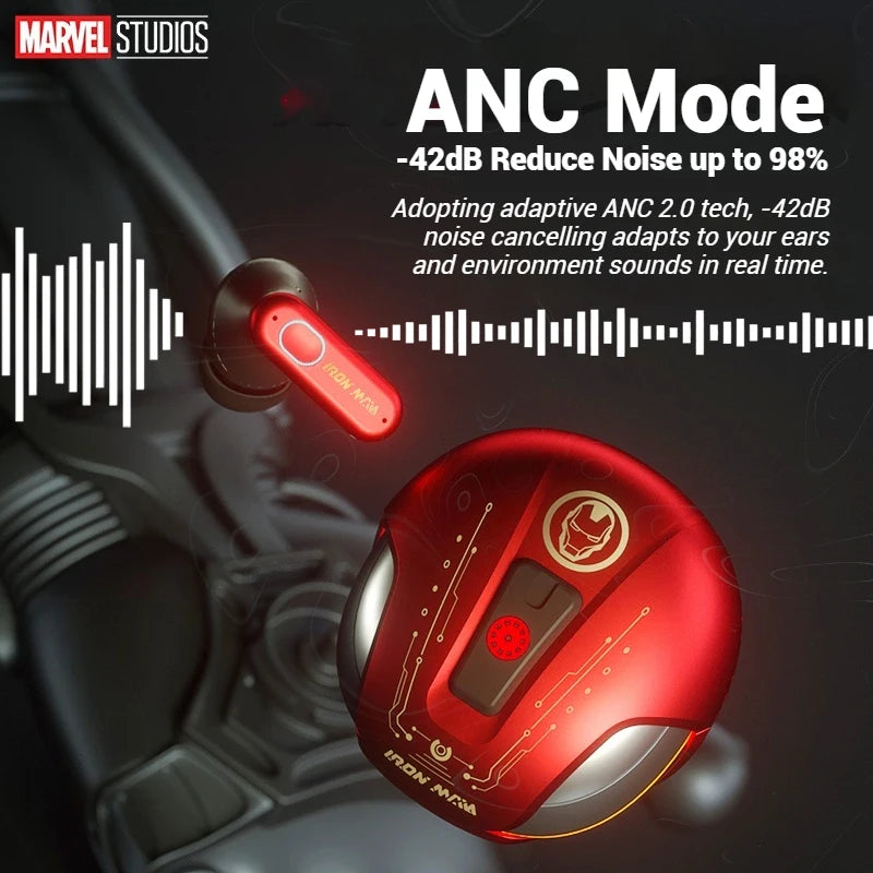 Marvel JM01 ANC Bluetooth 5.4 Earbuds