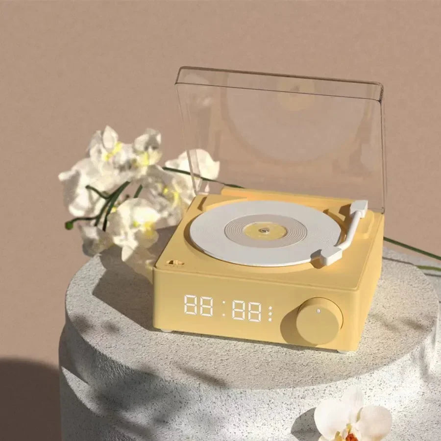 Retro Wireless Bluetooth Speaker and Alarm Clock