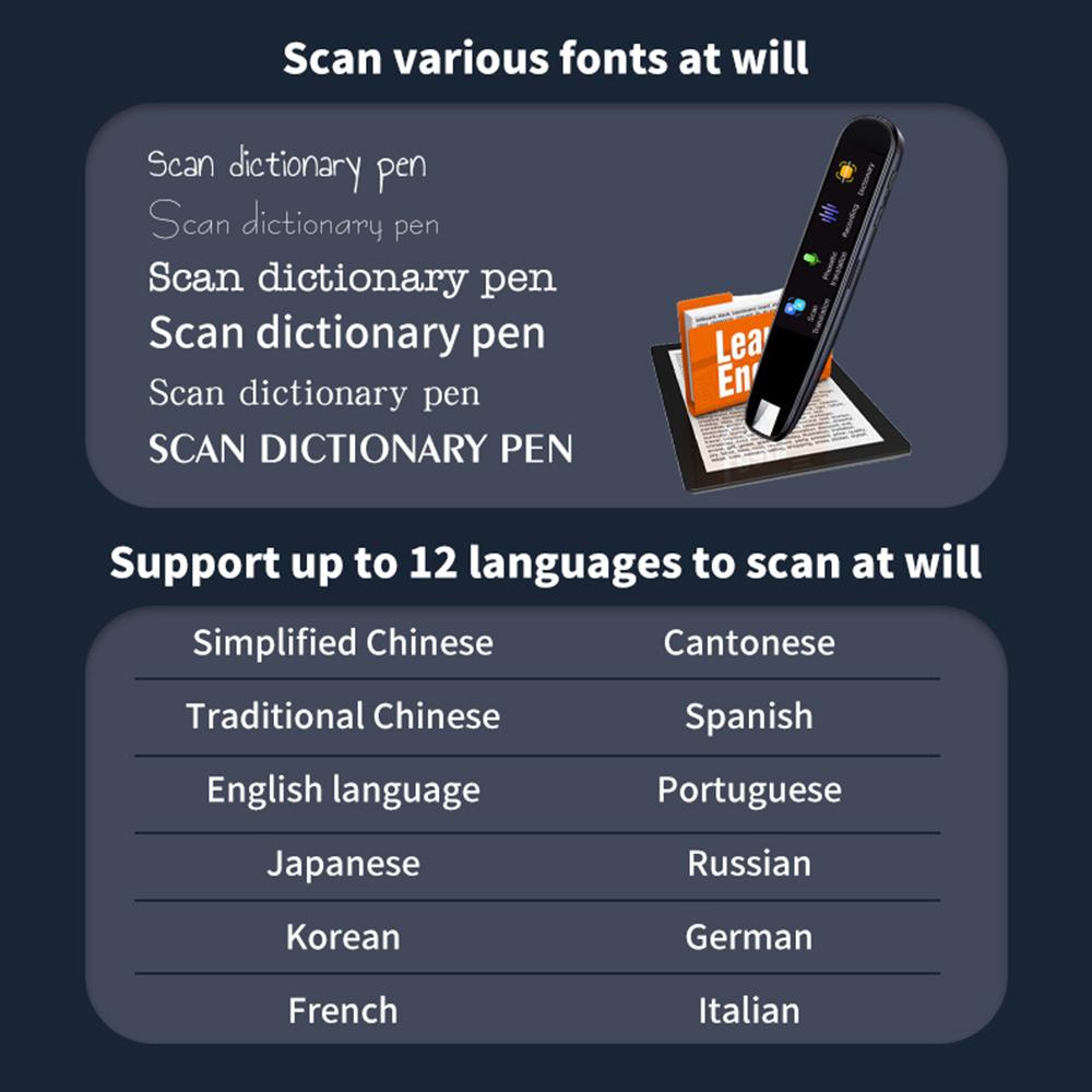 Scan Reader/Translator Pen