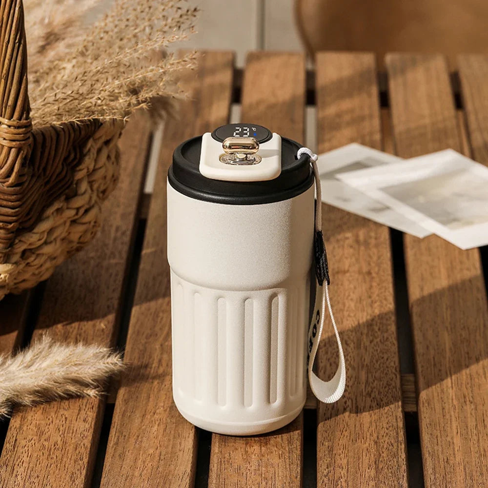 Smart Thermos Bottle With Digital LED Temperature