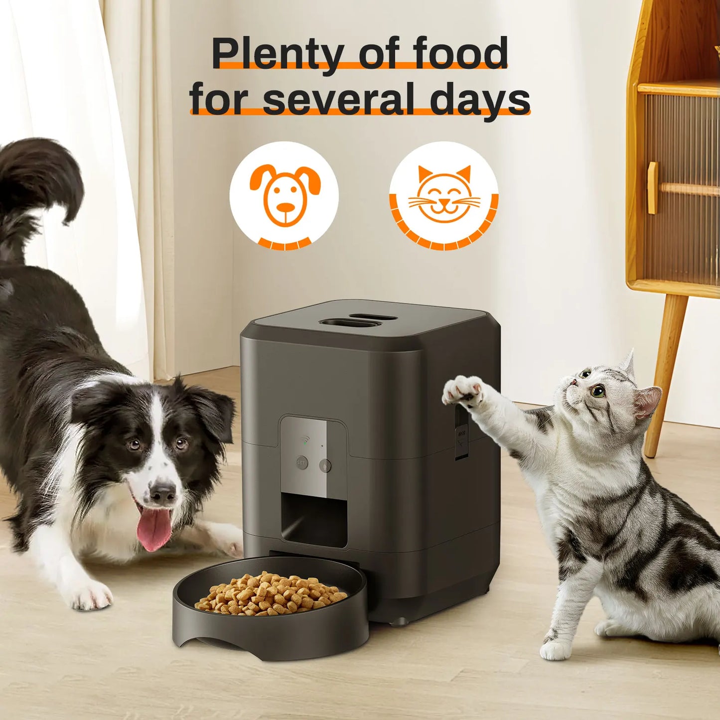 Wi-Fi Automatic Pet Feeder 2L