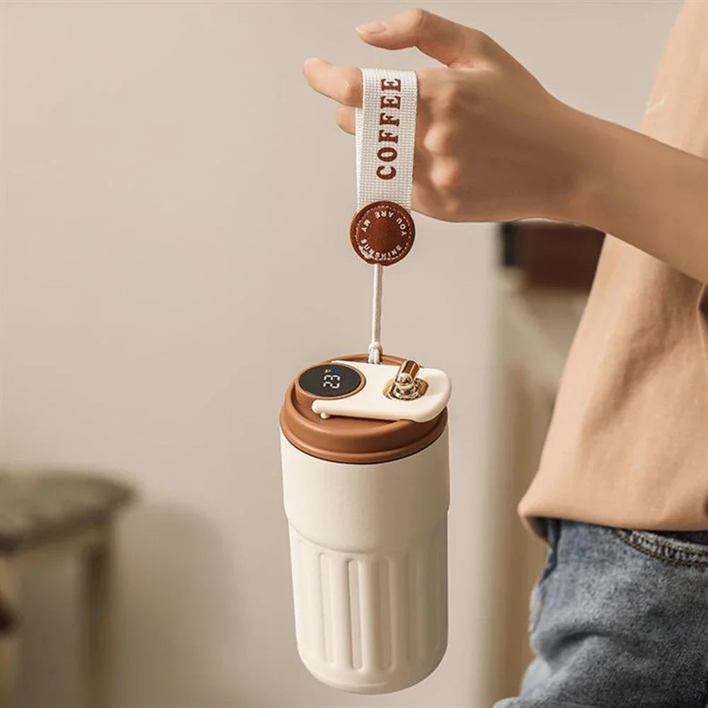 Smart Thermos Bottle With Digital LED Temperature