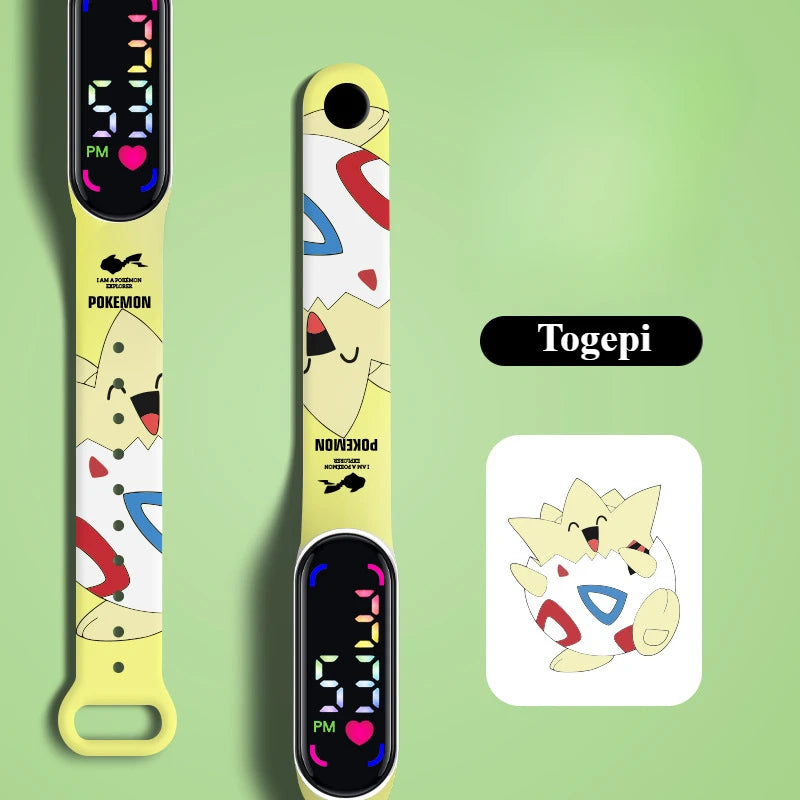 Pokemon Strap LED Watch