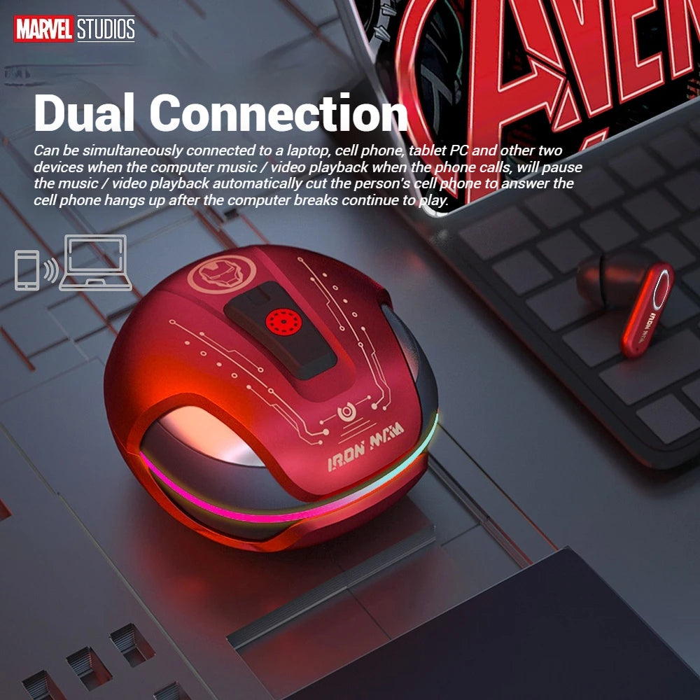 Marvel JM01 ANC Bluetooth 5.4 Earbuds