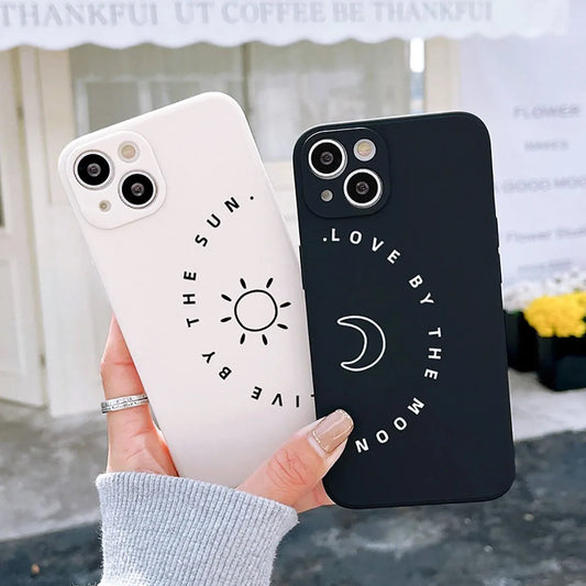 ''Sun & Moon'' Couple Cases For iPhone