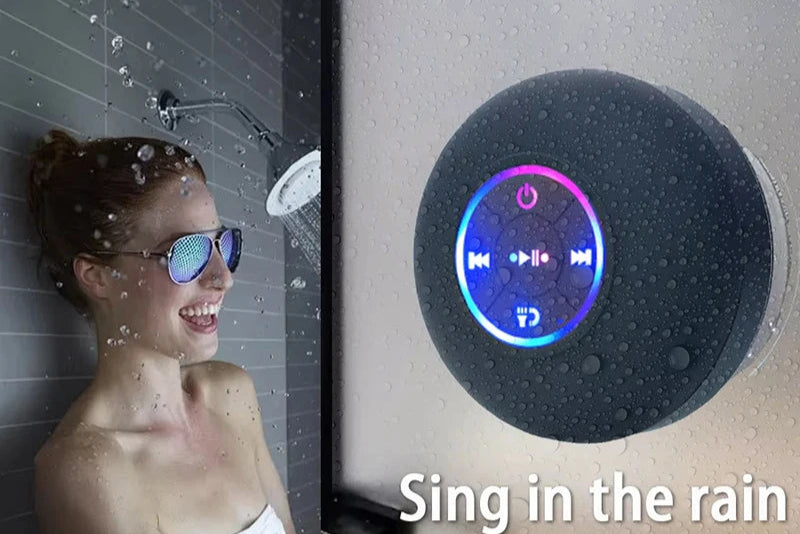 IPX4 Waterproof Wireless Shower Speaker