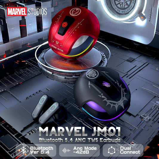 Marvel JM01 ANC Bluetooth 5.4 Earbuds