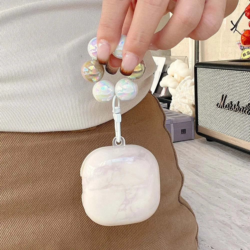 ''Marble and Beads'' Protection Case For Galaxy Buds