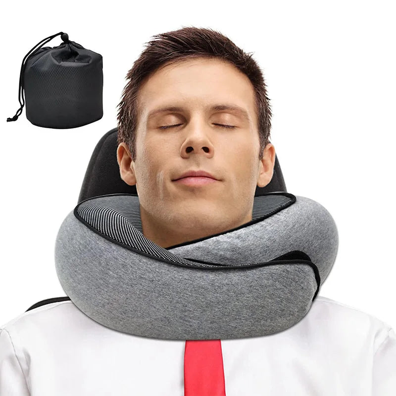 Portable Neck Pillow With Memory Foam