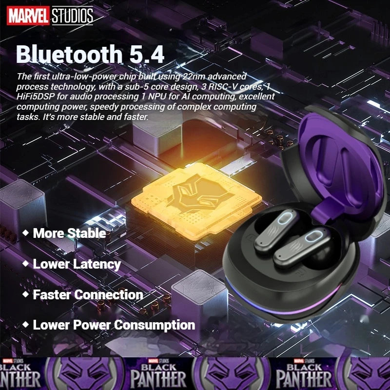 Marvel JM01 ANC Bluetooth 5.4 Earbuds