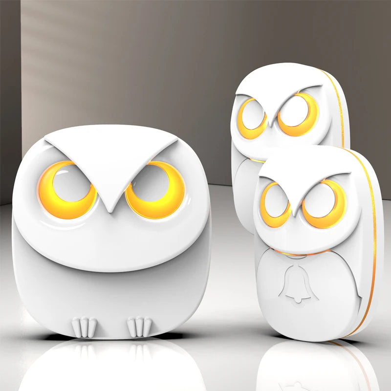 Owl Wireless Doorbell + Chime