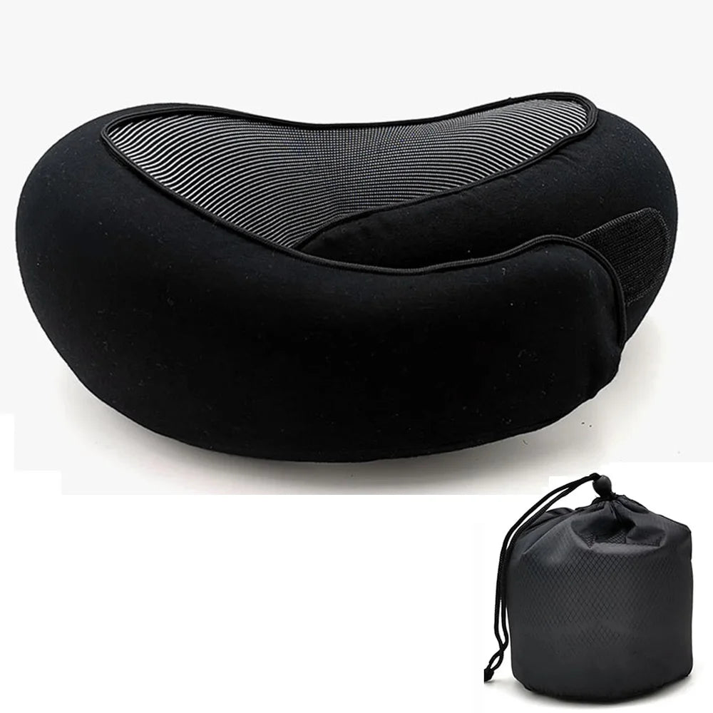 Portable Neck Pillow With Memory Foam