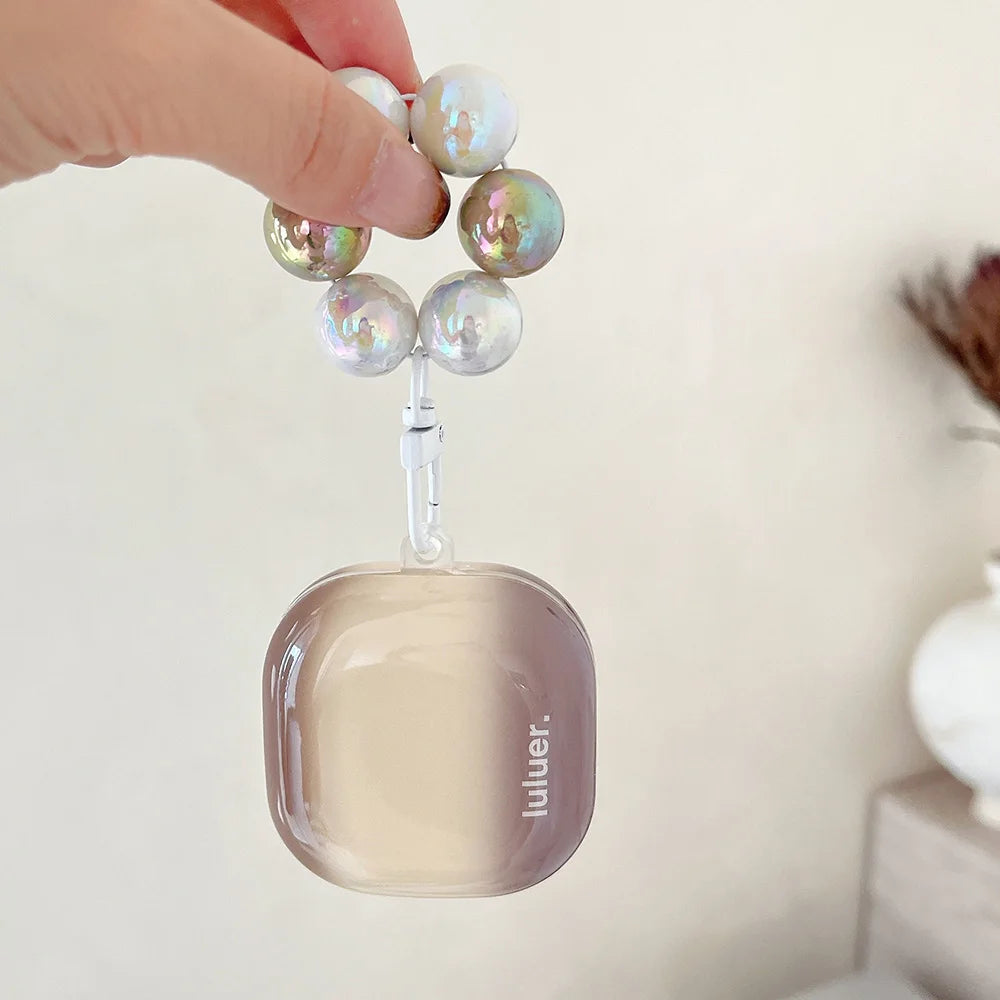 ''Marble and Beads'' Protection Case For Galaxy Buds