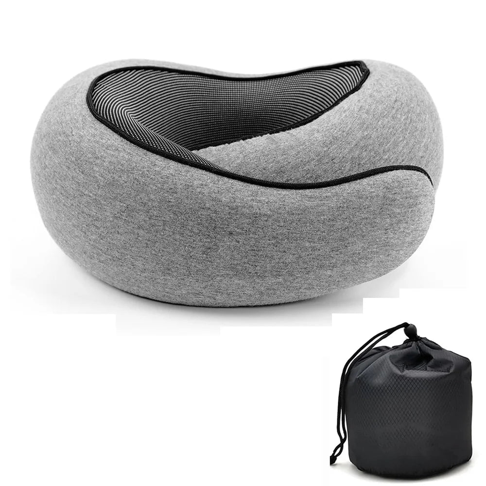 Portable Neck Pillow With Memory Foam