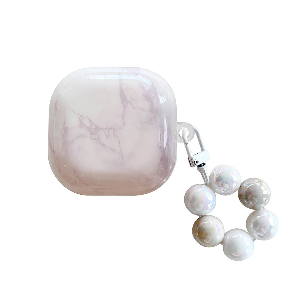 ''Marble and Beads'' Protection Case For Galaxy Buds