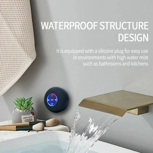 IPX4 Waterproof Wireless Shower Speaker