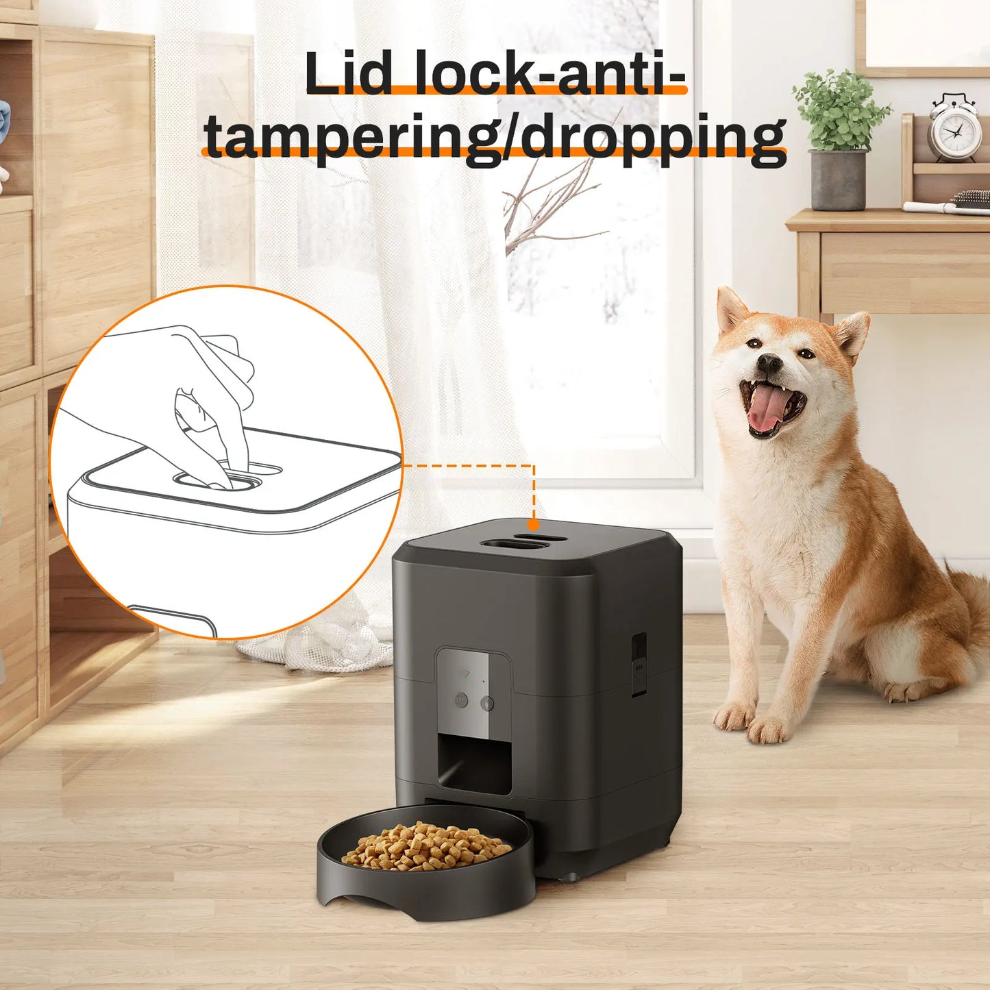 Wi-Fi Automatic Pet Feeder 2L